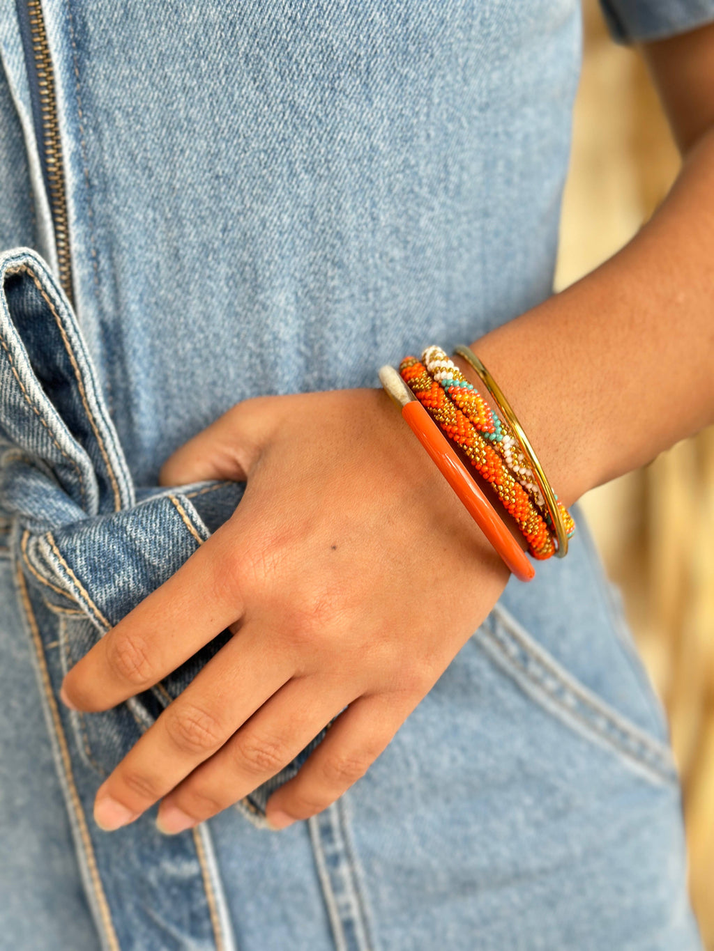 Nepalese Beaded Bracelet