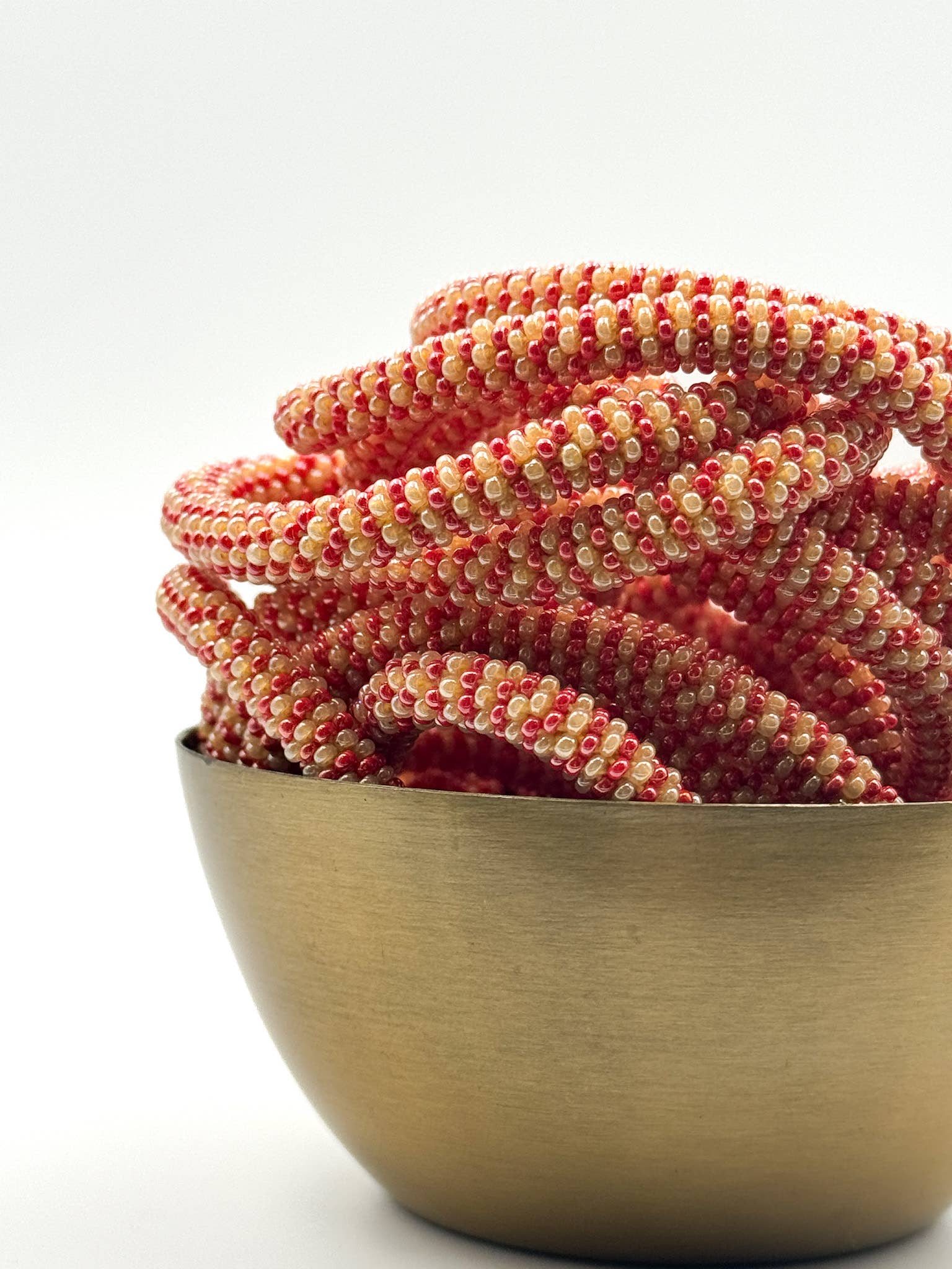 Nepalese Bracelet Coral Glow