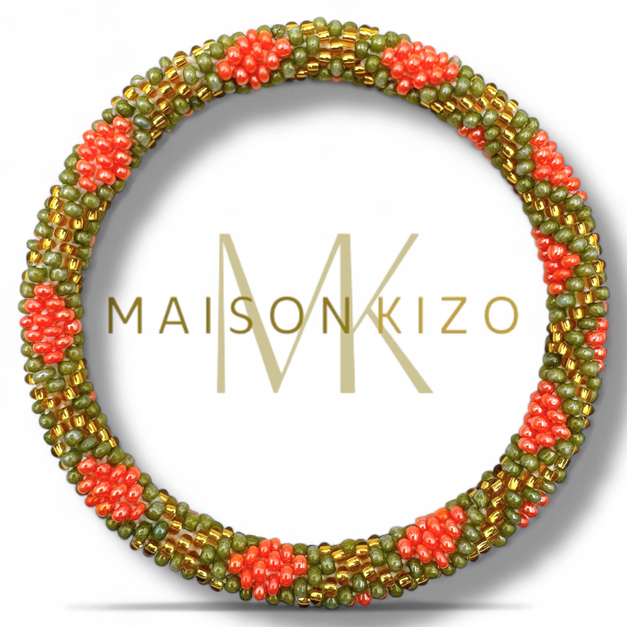 Nepalese Bracelet Amber Flame