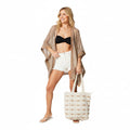 Natural Beige Flow Kimono