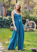 Blue Ocean Boho Jumpsuit