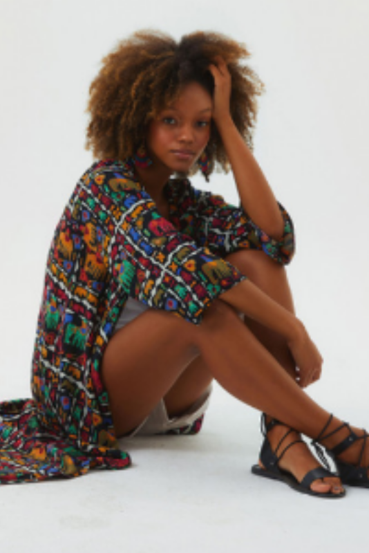 Flowy Bohemian Kimono