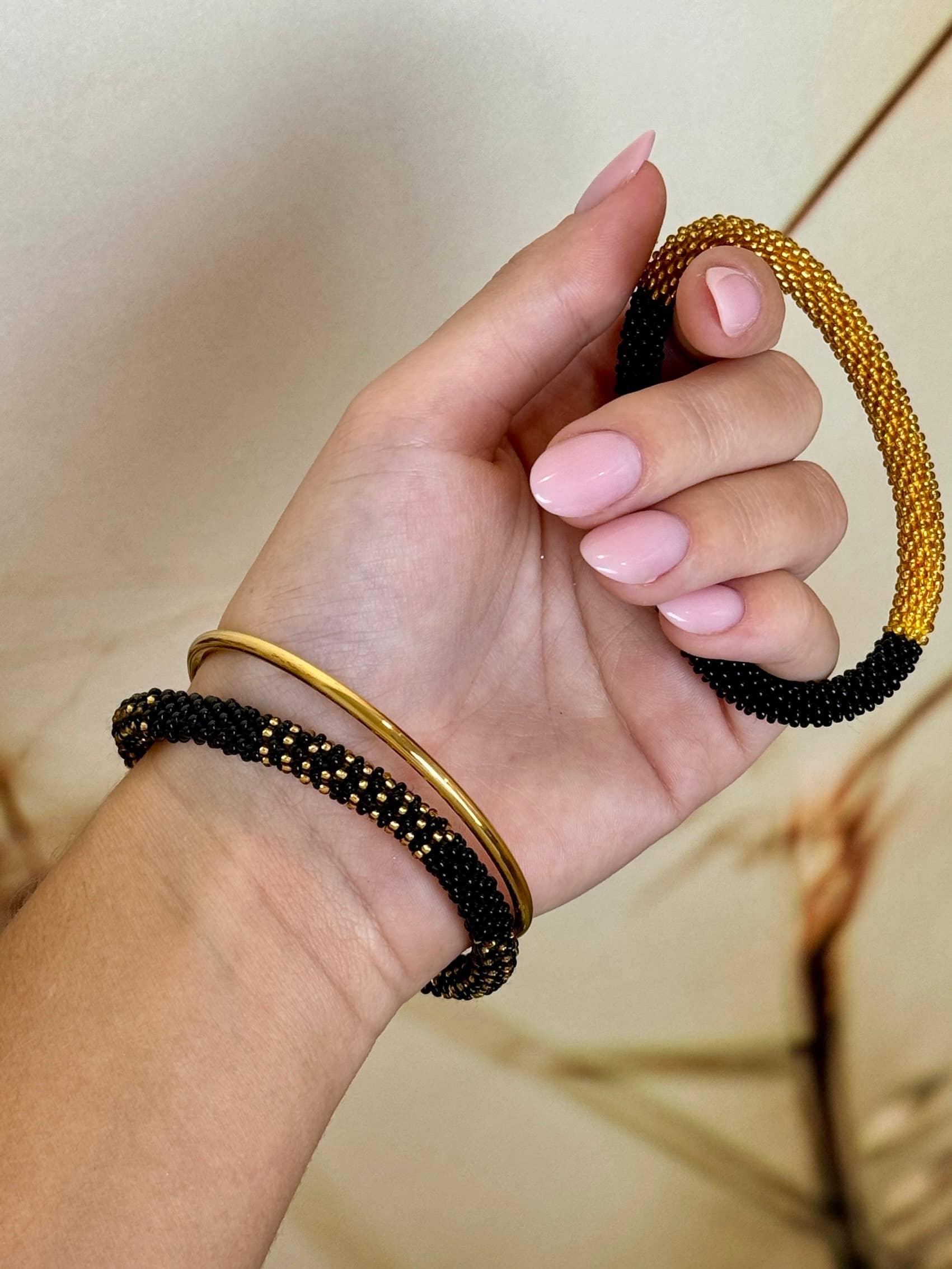 Nepalese Bracelet Black Aura