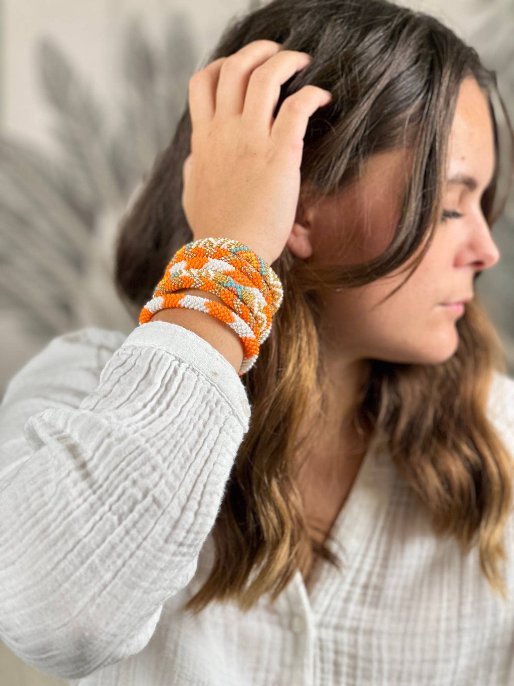 Nepalese Beaded Bracelet