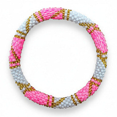 Nepalesisches Armband Flamingo